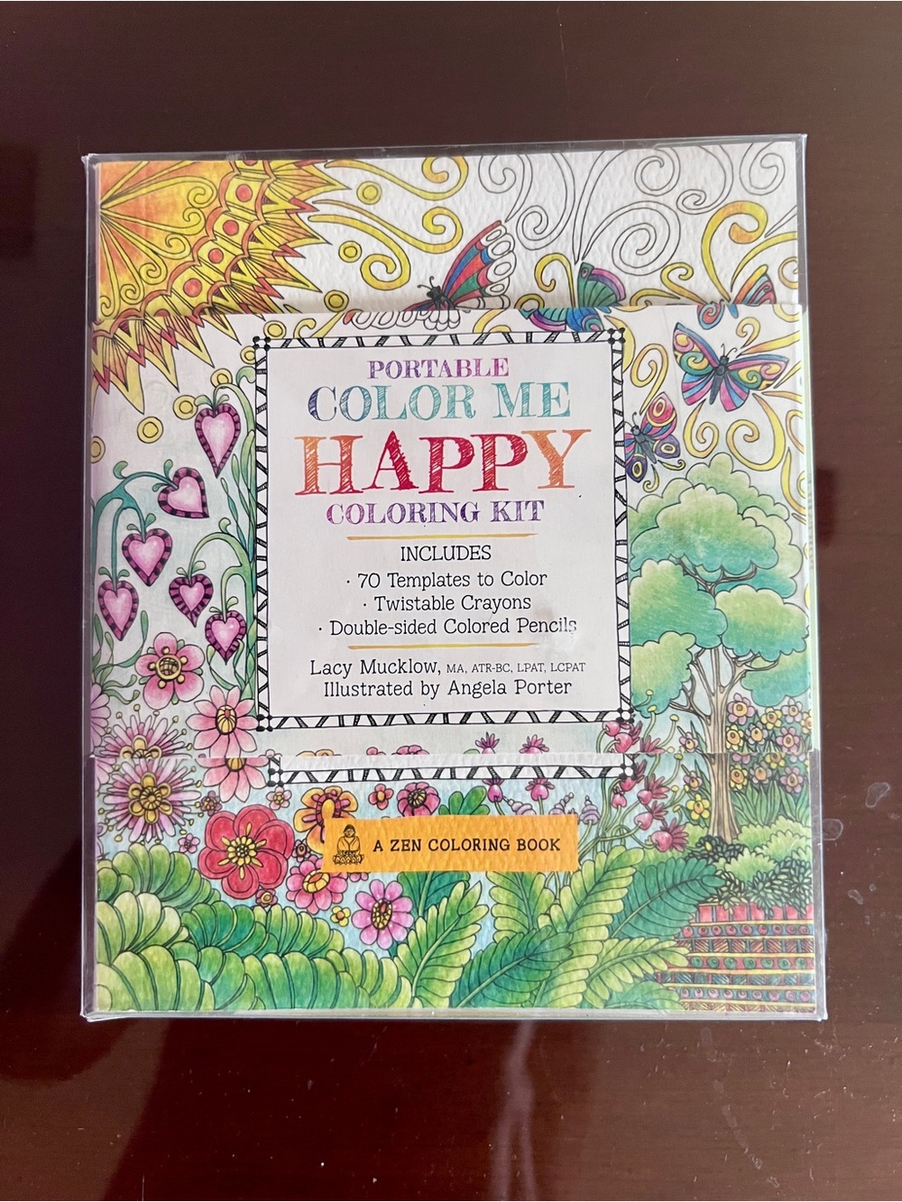 Portable Color Me Happy Coloring Kit